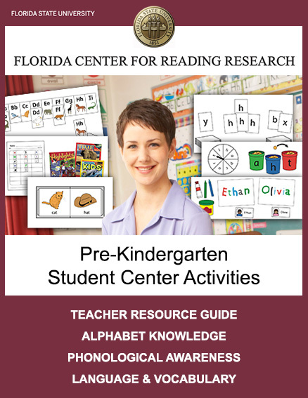 Pre-Kindergarten FCRR Student Center Activities
